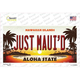 Just Mauid Sunset Novelty Sticker Decal Small