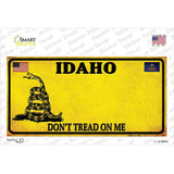 Idaho Dont Tread On Me Novelty Sticker Decal Small