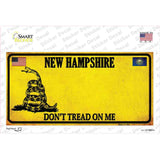 New Hampshire Dont Tread On Me Novelty Sticker Decal Small