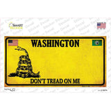 Washington Dont Tread On Me Novelty Sticker Decal Small