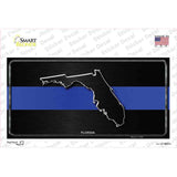 Florida Thin Blue Line Novelty Sticker Decal Small