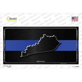 Kentucky Thin Blue Line Novelty Sticker Decal Small