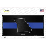 Missouri Thin Blue Line Novelty Sticker Decal Small