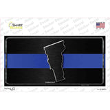 Vermont Thin Blue Line Novelty Sticker Decal Small