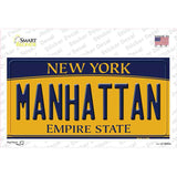 Manhattan New York Novelty Sticker Decal Small