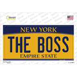 The Boss New York Novelty Sticker Decal Small