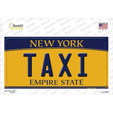 Taxi New York Novelty Sticker Decal Small