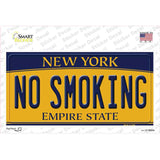 No Smoking New York Novelty Sticker Decal Small