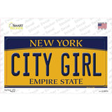 City Girl New York Novelty Sticker Decal Small