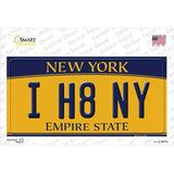 I H8 NY New York Novelty Sticker Decal Small