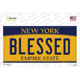 Blessed New York Novelty Sticker Decal Small