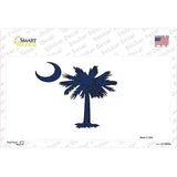 South Carolina State Flag Novelty Sticker Decal Small