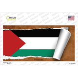 Palestine Flag Scroll Novelty Sticker Decal