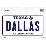 Dallas Texas Novelty Sticker Decal Small