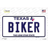 Biker Texas Novelty Sticker Decal Small