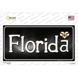 Florida Flag Script Novelty Sticker Decal Small