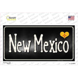 New Mexico Flag Script Novelty Sticker Decal Small