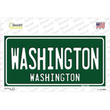 Washington Green Novelty Sticker Decal Small