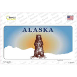 Alaska Bear Novelty Sticker Decal Small