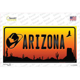 Cowboy Hat Arizona Scenic Novelty Sticker Decal Small