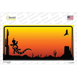 Lizard Blank Scenic Novelty Sticker Decal Small