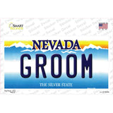 Groom Nevada Novelty Sticker Decal Small