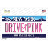 Drive Pink New York Novelty Sticker Decal Small