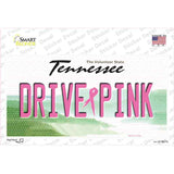 Drive Pink Tennessee Novelty Sticker Decal Small