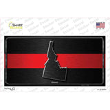 Idaho Thin Red Line Novelty Sticker Decal Small