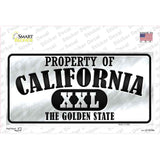 Property Of California Novelty Sticker Decal Small