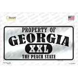 Property Of Georgia Novelty Sticker Decal Small