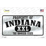 Property Of Indiana Novelty Sticker Decal Small