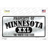 Property Of Minnesota Novelty Sticker Decal Small