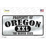 Property Of Oregon Novelty Sticker Decal Small