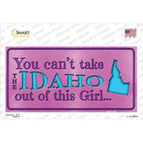 Idaho Outta This Girl Novelty Sticker Decal Small