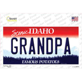 Grandpa Idaho Novelty Sticker Decal Small