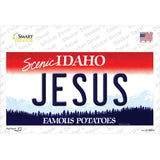 Jesus Idaho Novelty Sticker Decal Small