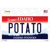 Potato Idaho Novelty Sticker Decal Small