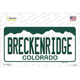 Breckenridge Colorado Novelty Sticker Decal Small