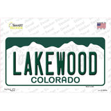 Lakewood Colorado Novelty Sticker Decal Small