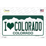 I Love Colorado Novelty Sticker Decal Small