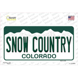 Snow Country Colorado Novelty Sticker Decal Small