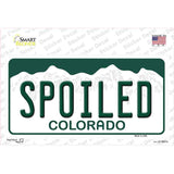 Spoiled Colorado Novelty Sticker Decal Small