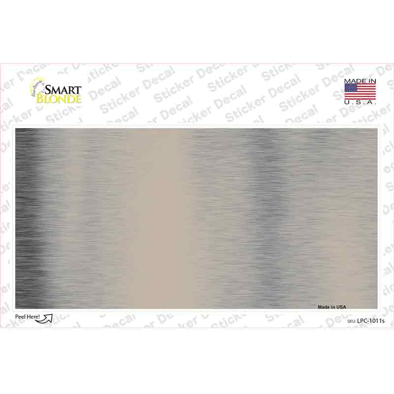 Tan Metallic Solid Novelty Sticker Decal