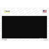 Black Metallic Solid Novelty Sticker Decal
