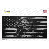 Indiana Carbon Fiber Novelty Sticker Decal Small