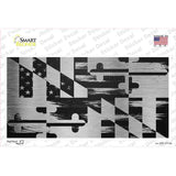 Maryland Carbon Fiber Novelty Sticker Decal Small