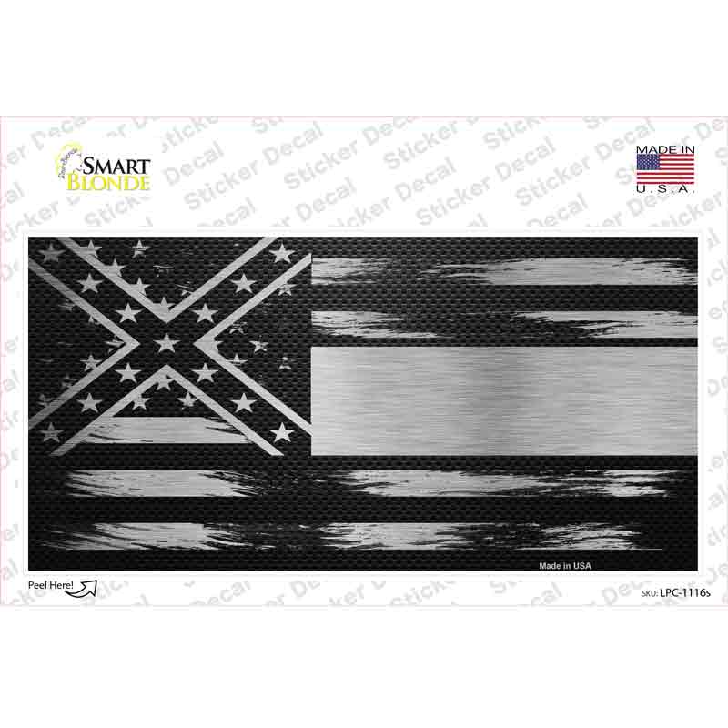 Mississippi Carbon Fiber Novelty Sticker Decal Small