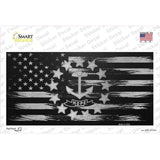 Rhode Island Carbon Fiber Novelty Sticker Decal Small