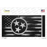 Tennessee Carbon Fiber Novelty Sticker Decal Small